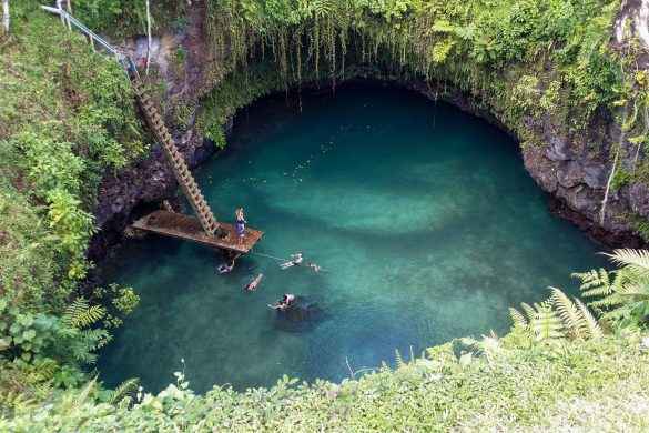 Doğa Her Şeyi Güzelleştirir: To Sua Okyanus Çukuru